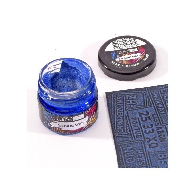 (COC-008)COOSA Crafts • Gilding wax metal blue 20ml