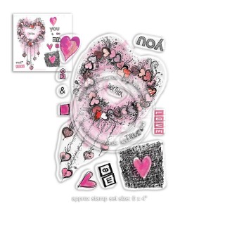 (PD8020)Polkadoodles Me & You Clear Stamps