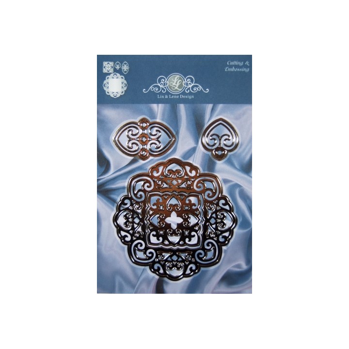 (1201/0055)Lin & Lene stencil set 4 pieces