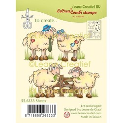 (55.6333)Clear Stamp Sheep