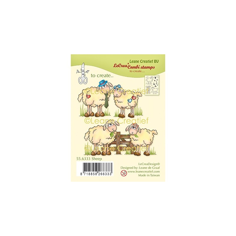 (55.6333)Clear Stamp Sheep