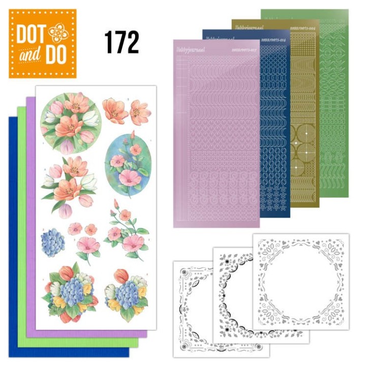 (DODO172)Dot and Do 172 - Aquarel Tulipes