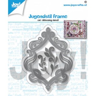 (6002/1423)Cutting debossing dies Jugendstil frame