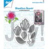 (6002/1430)Cutting debossing dies Dianthus flower