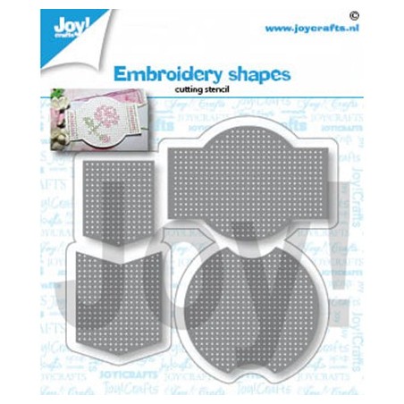 (6002/1432)Cutting dies Embroidery shapes