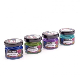 (COC-010)COOSA Crafts • Gilding wax metall set 4 pcs