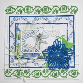 (6002/1436)Cutting embossing debossing dies Flower border