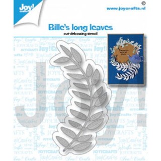 (6002/1438)Cutting embossing debossing dies Bille's long leaves