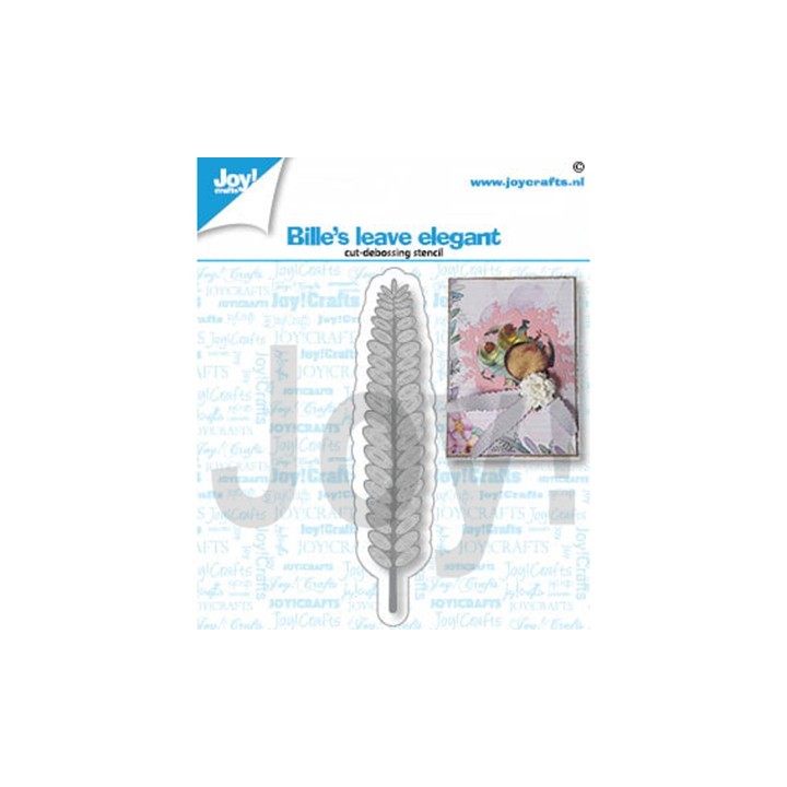 (6002/1439)Cutting debossing dies Bille's leave elegant