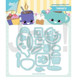 (6002/1441)Cutting dies Tea party