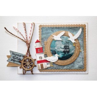 (6002/1444)Cutting dies Nautical Traveler - Porthole
