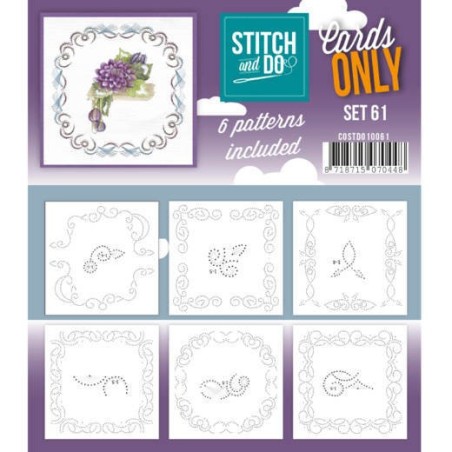 (COSTDO10061)Stitch & Do - Cards only - Set 61