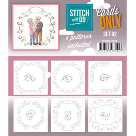 (COSTDO10062)Stitch & Do - Cards only - Set 62