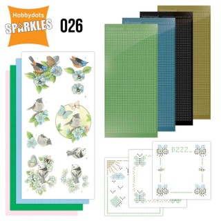 (SPDO026)Sparkles Set 26 - Happy Birds