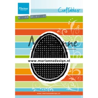 (CR1497)Craftables Cross stitch Easter egg