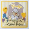 (CR1497)Craftables Cross stitch Easter egg