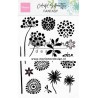 (CS1047)Clear stamp Colorful Silhouette - Fantasy