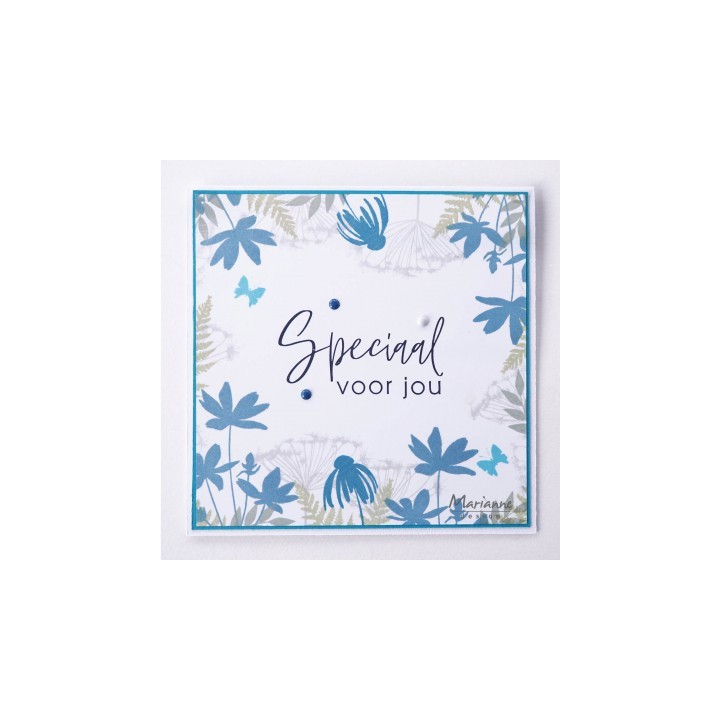 (CS1049)Clear stamp Handgeschreven - van Harte
