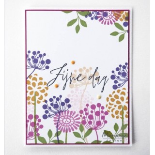 (CS1050)Clear stamp Handgeschreven - Veel liefs