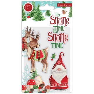 (CCSTMP013)Craft Consortium It's Snome Time Clear Stamps