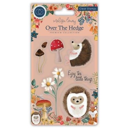 (CCSTMP016)Craft Consortium Harry the Hedgehog Clear Stamps