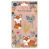 (CCSTMP017)Craft Consortium Henry the Fox Clear Stamps