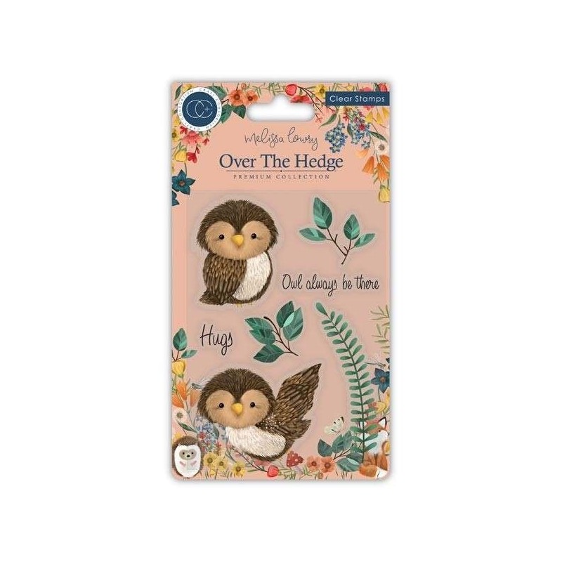 (CCSTMP018)Craft Consortium Olivia the Owl Clear Stamps