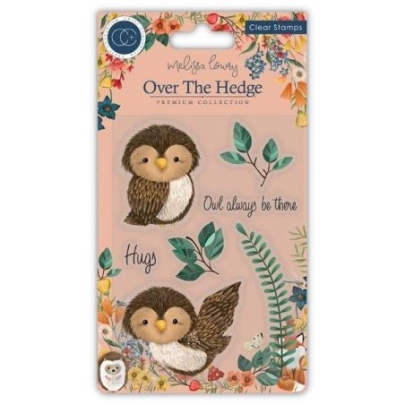 (CCSTMP018)Craft Consortium Olivia the Owl Clear Stamps