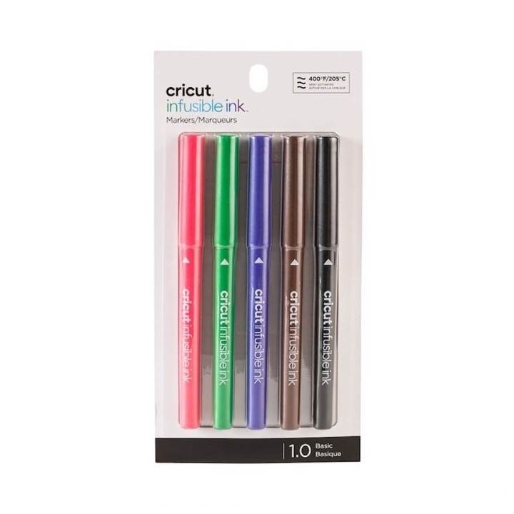 (2006256)Cricut Infusible Ink Markers Basics 1.0 (5pcs)