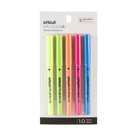 (2006258)Cricut Infusible Ink Markers Bright 1.0 (5pcs)