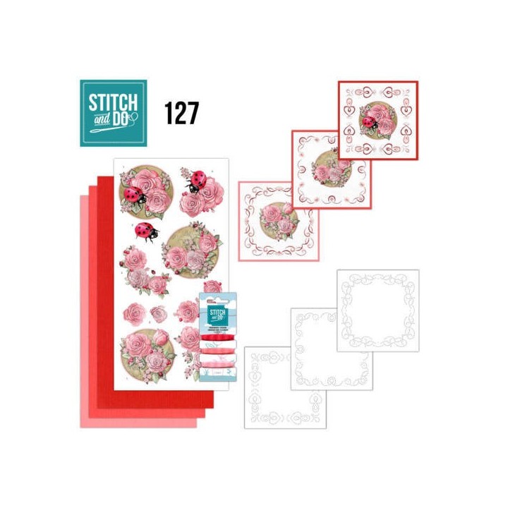 (STDO127)Stitch and Do 127 - Ladybug