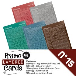 (LCST015)Stickerset Layered frame cards 15