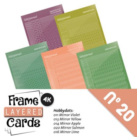 (LCST020)Frame Layered Cards 20 - Stickerset