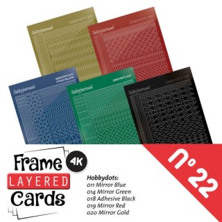 (LCST022)Frame Layered Cards 22 - Stickerset