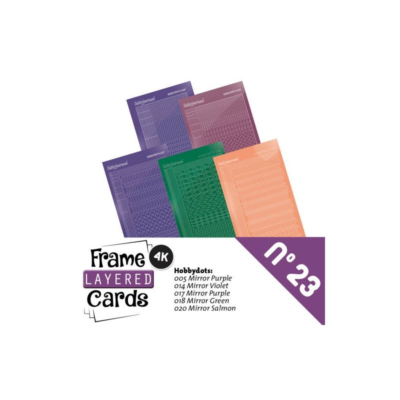 (LCST023)Frame Layered Cards 23 - Stickerset