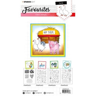 (STAMPSL424)Studio light Stamp Essentials Nr. 424