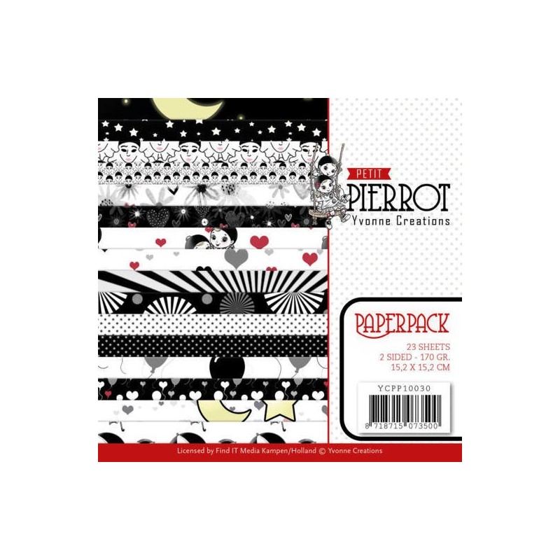 (YCPP10030)Paperpack - Yvonne Creations - Petit Pierrot
