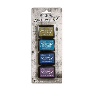 (AITK64862)Ranger Tim Holtz distress archival mini ink pad kit 2