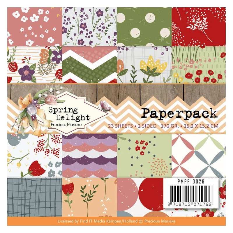 (PMPP10026)Paperpack - Precious Marieke - Spring Delight