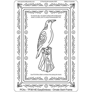 (TP3614E)PCA® - EasyEmboss Ornate Swirl Frame