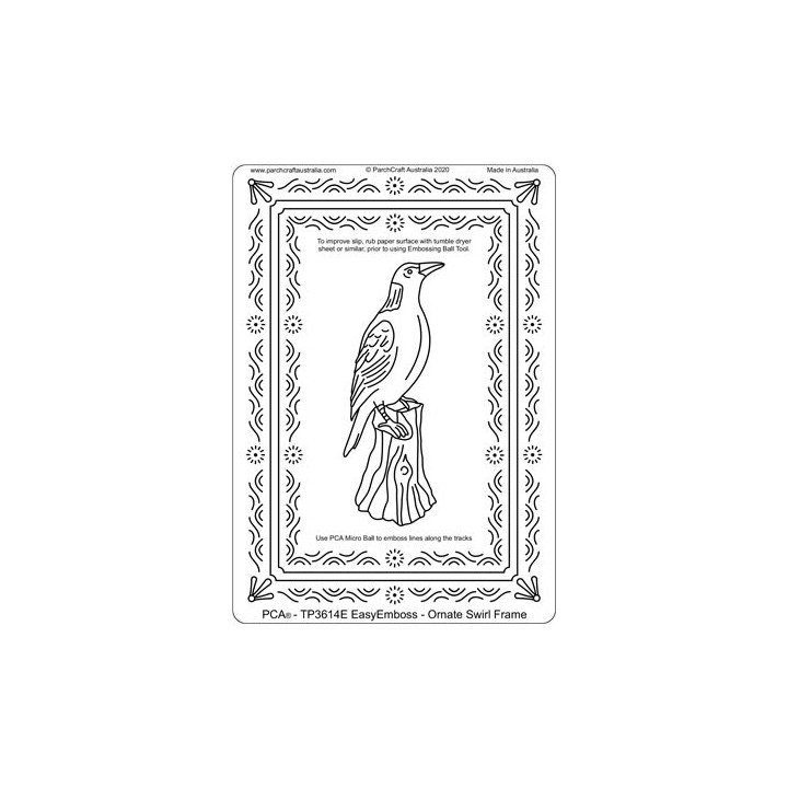(TP3614E)PCA® - EasyEmboss Ornate Swirl Frame