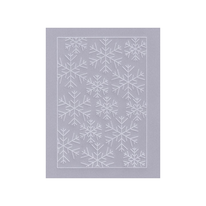 (TP3616E)PCA® - EasyEmboss Snowflakes Background