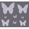 (TP3621E)PCA® - EasyEmboss Butterfly Toppers