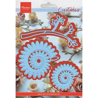 (LR0257)Creatables branch and flower 2
