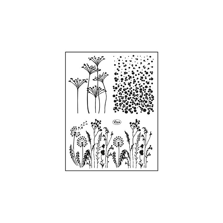 (4003 221 00)Clear Stamps - Hintergrund Wiese