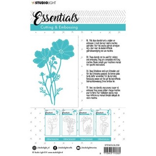 (STENCILSL259)Studio Light dies Essentials nr.259
