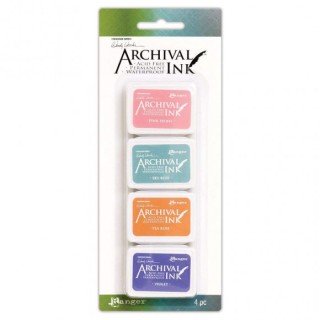 (AMDK58953)Ranger Wendy Vecchi mini archival ink pad kit 3