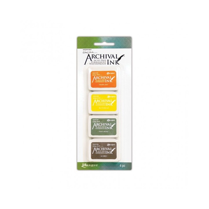 (AMDK64060)Ranger Wendy Vecchi mini archival ink pad kit 5