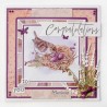 (LR0647)Creatables Lavender square