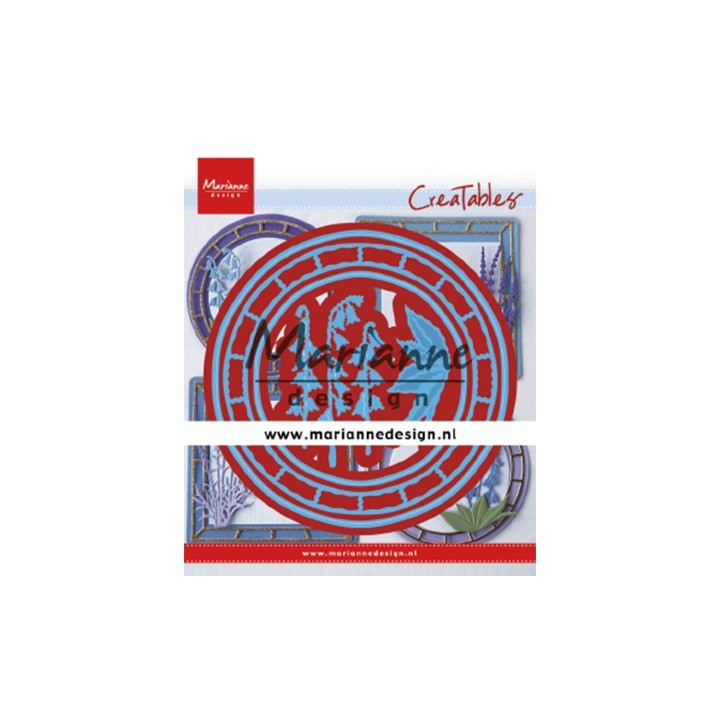 (LR0648)Creatables Blue bell circle